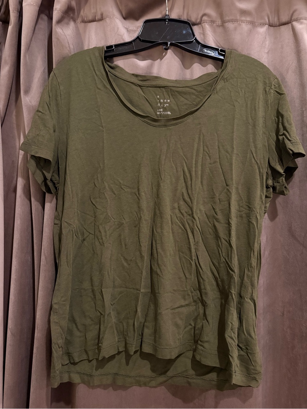 A New Day Short Sleeve Tee in Olive Green